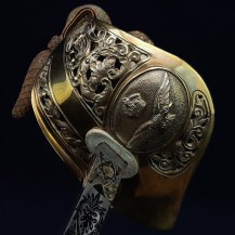 British WW2 1925 Pattern Royal Air Force Officers Sword of Group Captain David Lumgair CBE 24